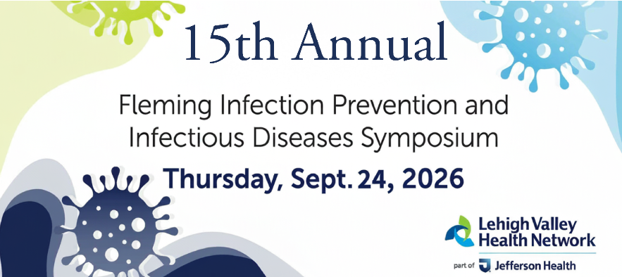 15th Annual Fleming Infection Prevention and Infectious Diseases Symposium Banner